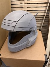 Casco Halo 3 ODST, innescato e levigato, cosplay, replica, made in Britain.