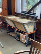 Victorian Stewart Ceramic Sink Washtub 1878