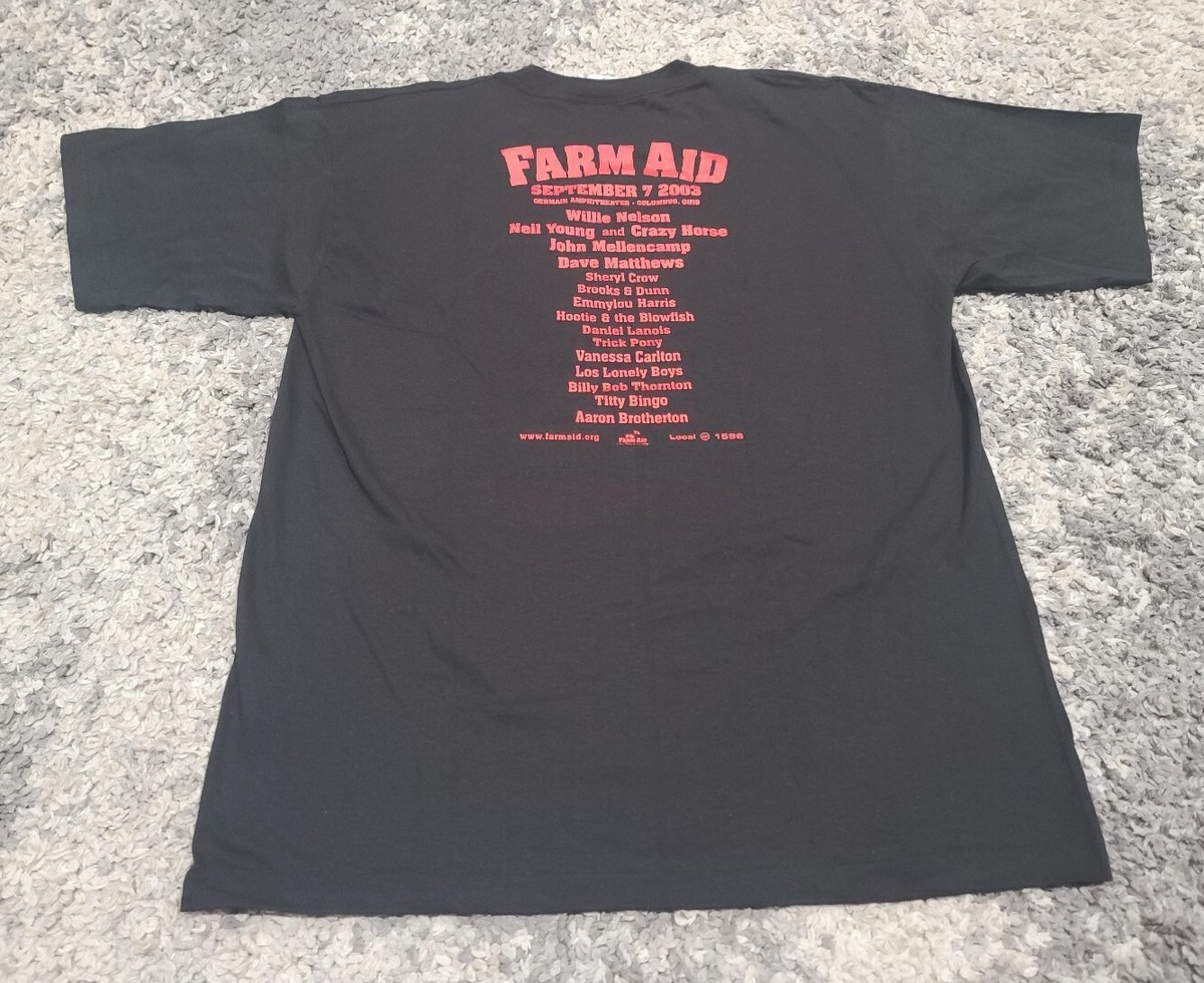 Neil Young Willie Norah 他 FARM AID 25シャツ s-l1200.jpg