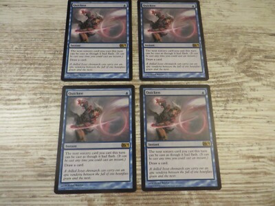 4x Quicken - M14 - English - NM - TOP OOP MTG Playset