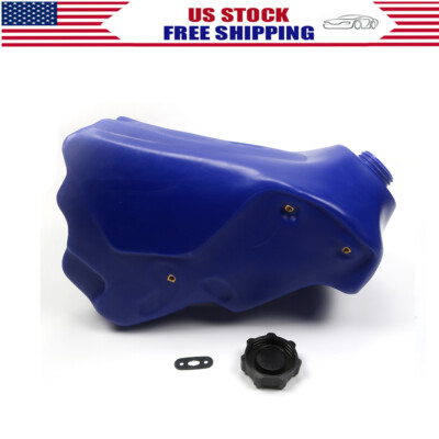 Plastic Gas Fuel Tank 3.6 Gal For Yamaha YZ 125 250 1996-2001 Blue