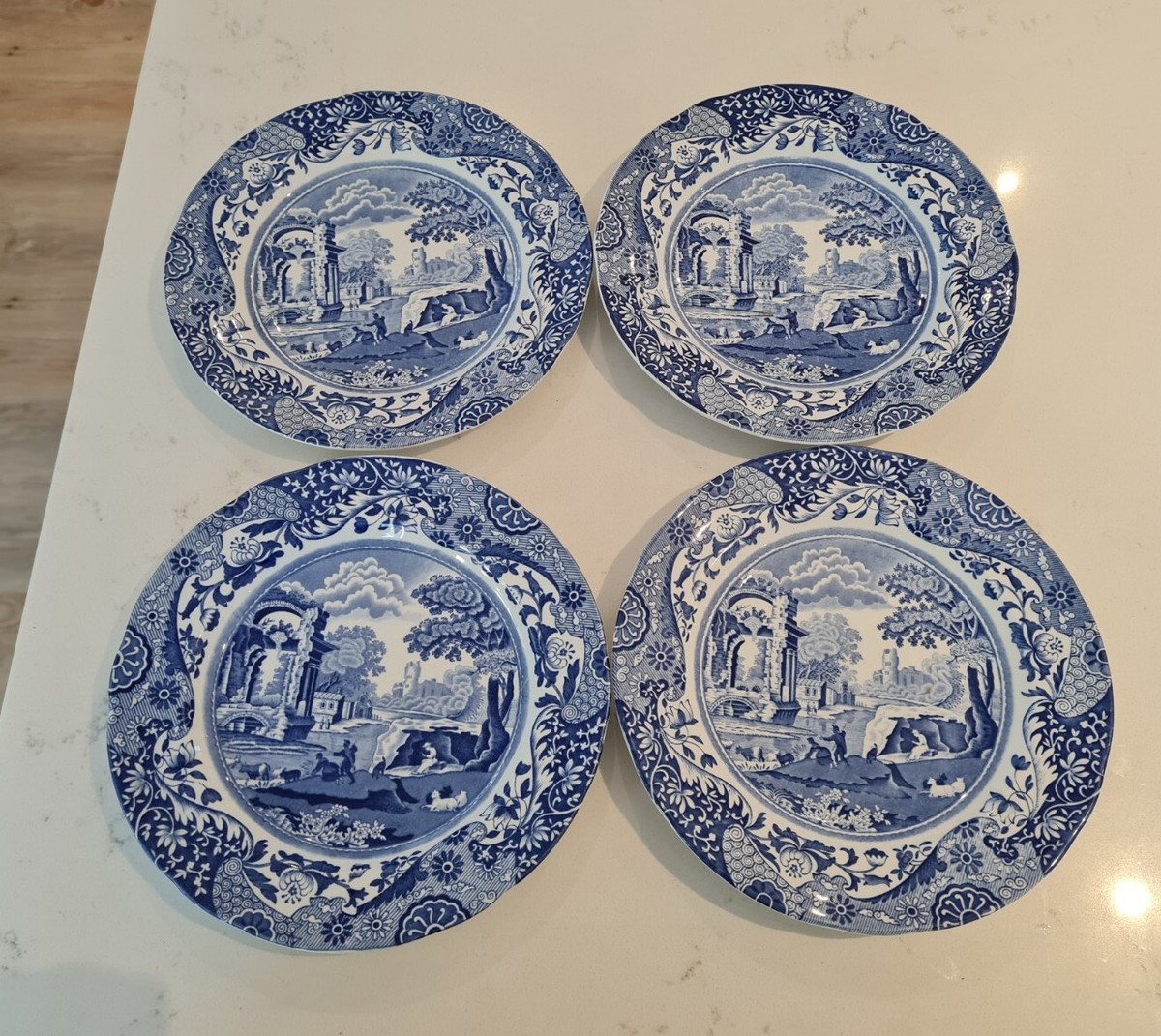 Spodeblue Italian Bread And Butter Plates Set Of Dessert INDIA