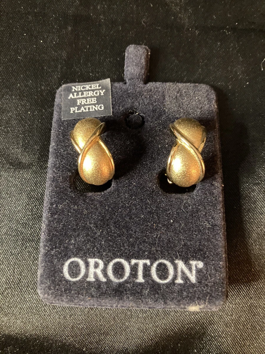 Gold plated outlet brass allergy