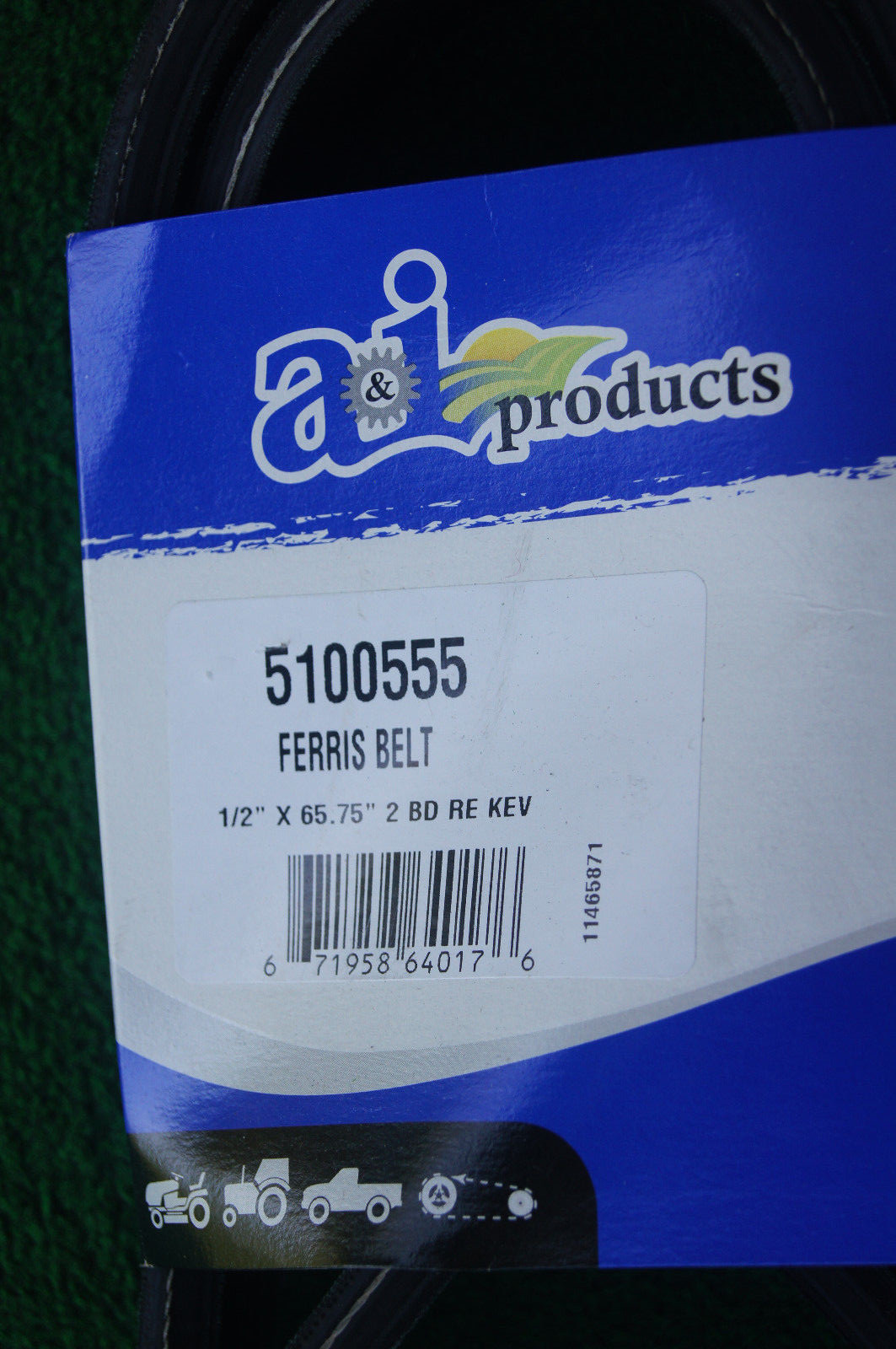 REPLACEMENT for FERRIS DRIVE BELT 5100555 or 5022314 DUAL BAND made