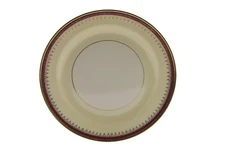 Home Laughlin Eggshell Nautilus Cardinal 10" Dinner Plate C46N5 - EUC