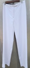 Women's White Lined Dress Pants Size 6