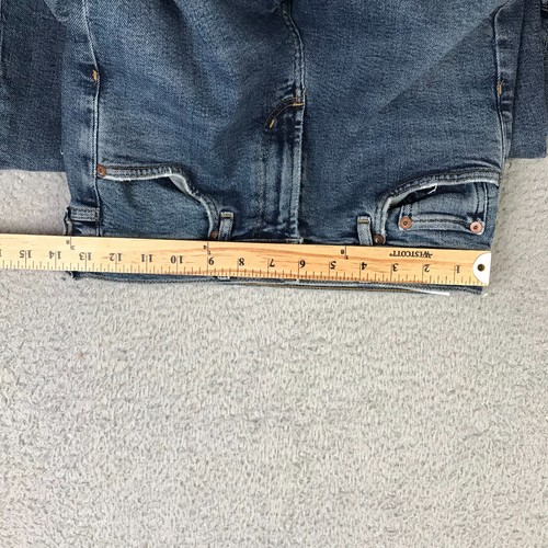 AGOLDE Toni Jeans Womens 26 (27x26) Blue Mid Rise Slim Straight Ankle Stretch - Picture 6 of 12