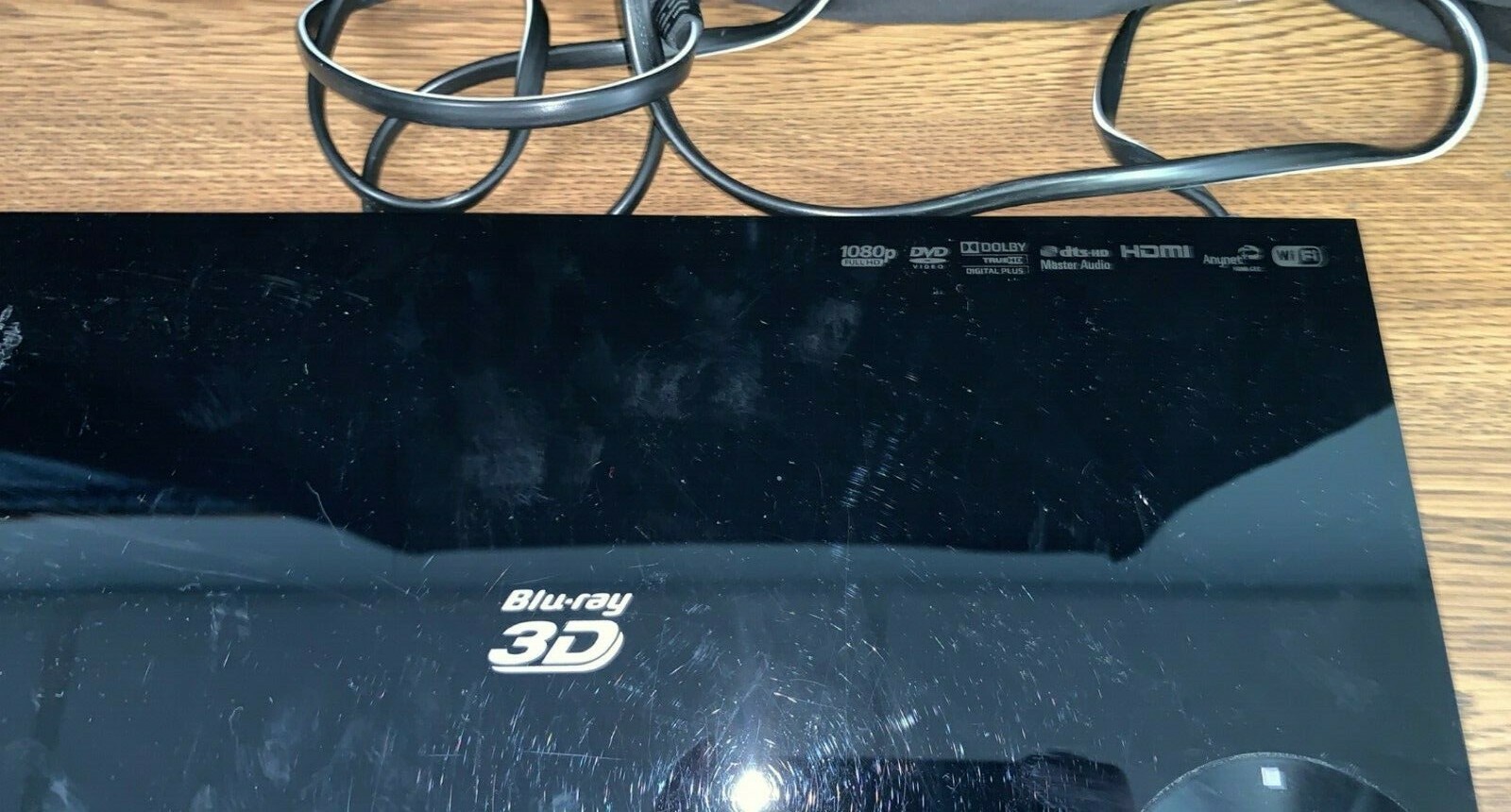 Samsung BDF5900 3D Bluray Player 3D Blu Ray Disc Smart WiFi Disc