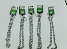 Guardian Gear 3 mm Heavy Training Dog Collar Choke Chain  Various sizes 
