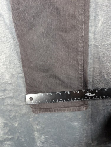 Bonobos Jeans Mens 31x32 Gray Straight Fit Travel Jeans Rusty Discoloration - Picture 5 of 9