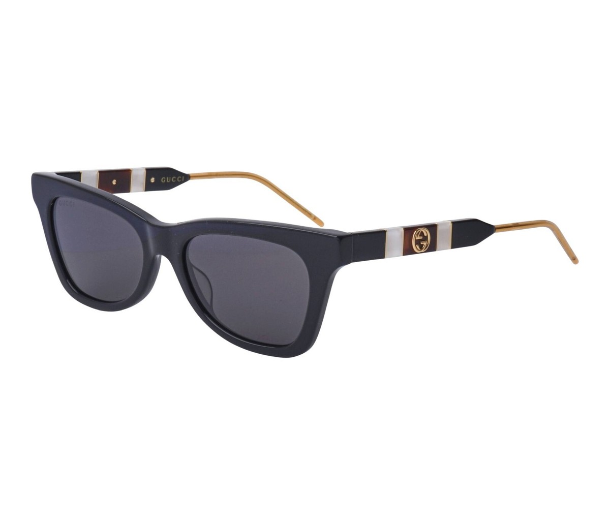 NEW Gucci Sunglasses GG0598S 001 Black/Grey Lens Design 53mm  display picture 2