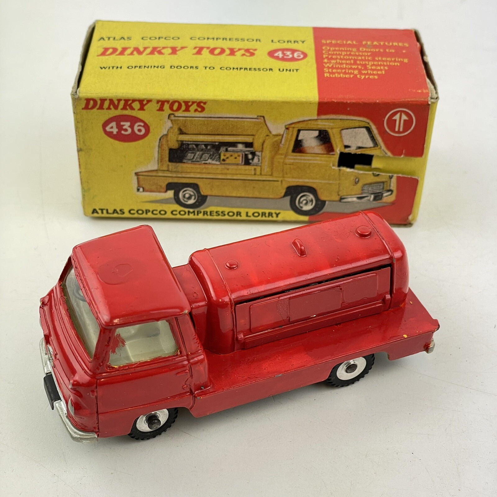 Dinky 436, Atlas Copco Compressor Lorry - Free Price Guide & Review