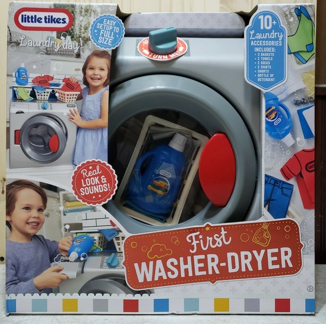 Little Tikes Kids First Washerdryer Realistic Pretend Play Appliance