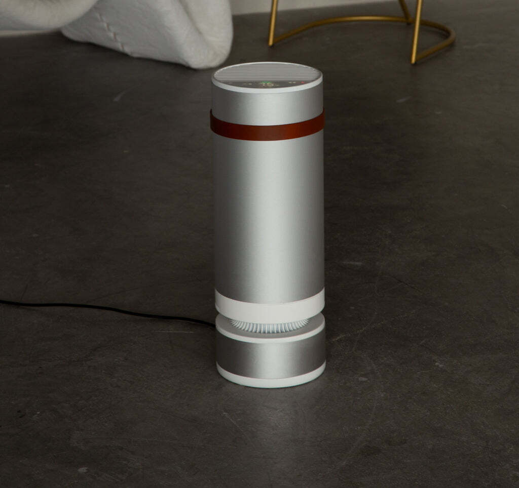 Heatbit Trio Home Space Heater that Mines Bitcoin - Silver