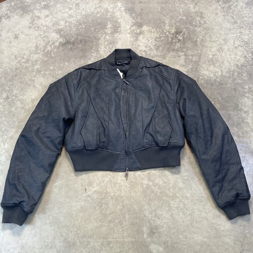 Blind No Plan Jacket Mens Large Gray Faux Leather Moto Snake Street Wear Punk