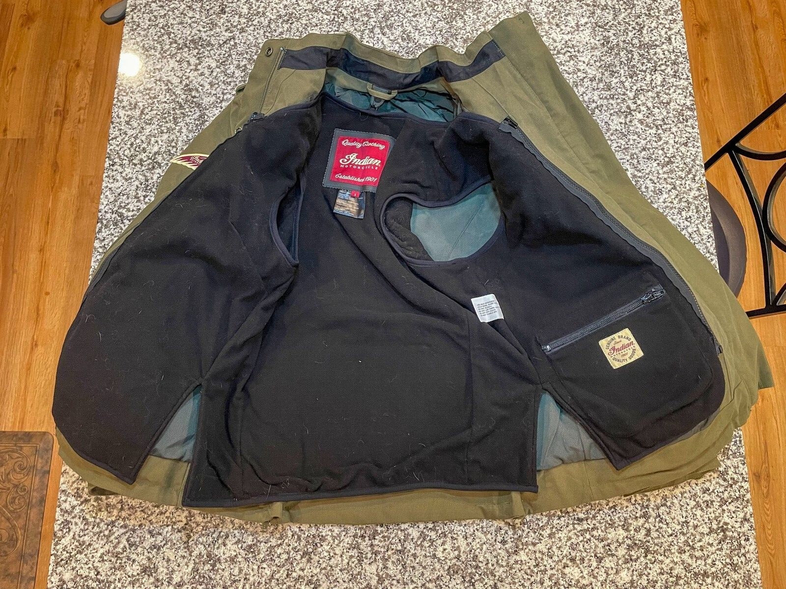 Indian Motorcycle Military Jacket New Without Tags, Rugged Style Woman Small eBay