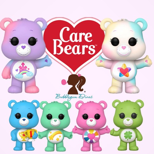 ¡FUNKO POP! Figura de juguete de vinilo ANIMATION Care Bears True Heart Bear #1206 - Imagen 4 de 4