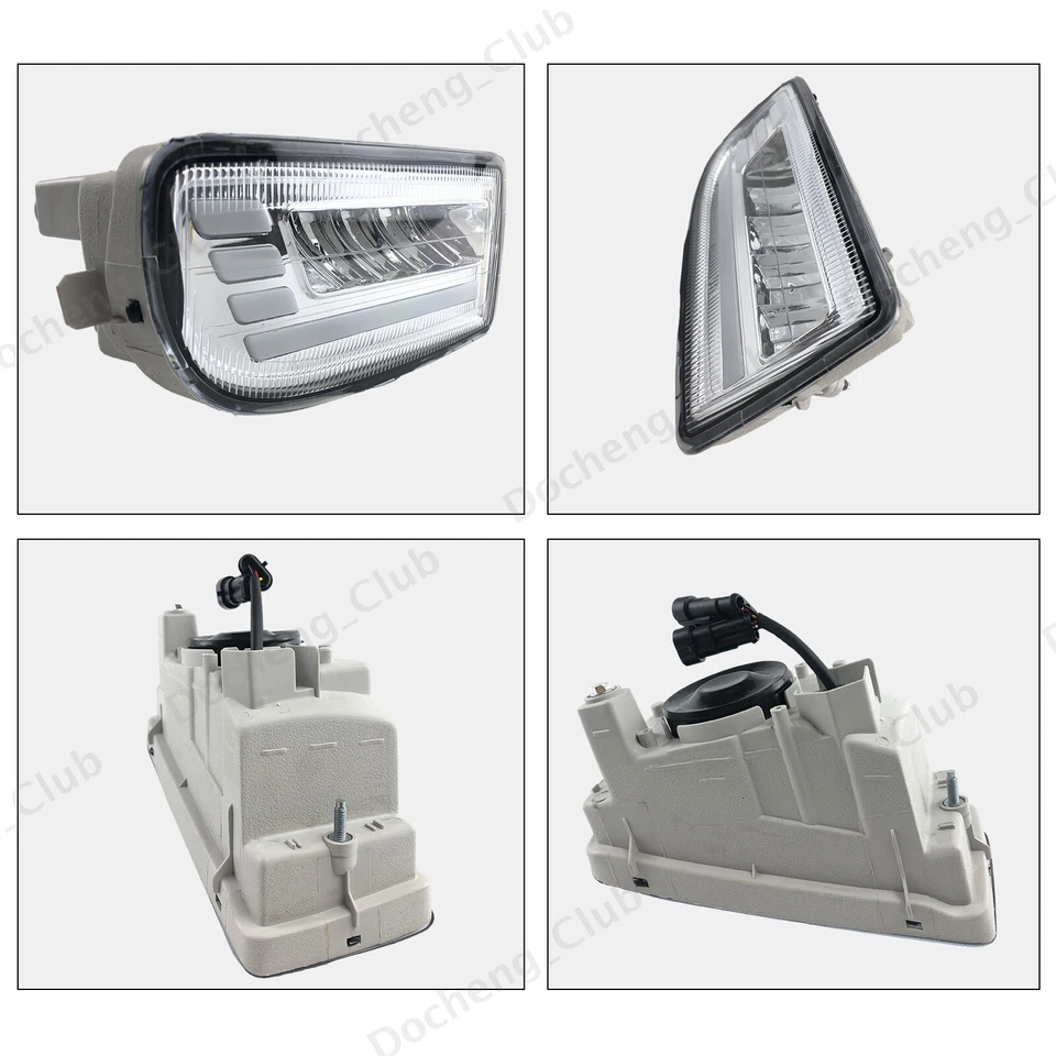 Luces antiniebla LED para Toyota Land Cruiser 100 LC100 1998-2007 luces de parachoques con DRL Foto 4 de 4
