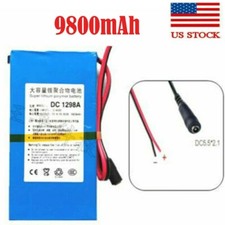 DC12V 9800mAh Rechargeable Portable Li-ion Ba...