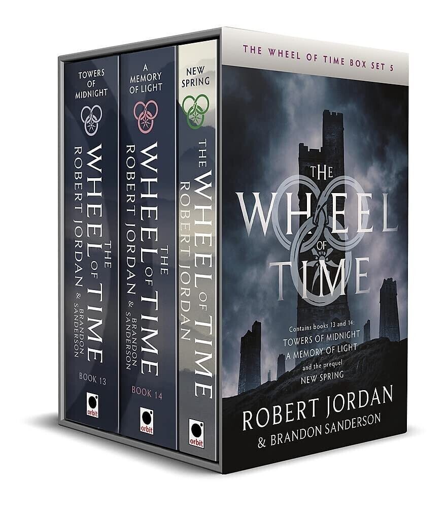 Wheel of Time Series 5 Books Box Set by Robert Jordan Books 13, 14 Prequel - Image 3