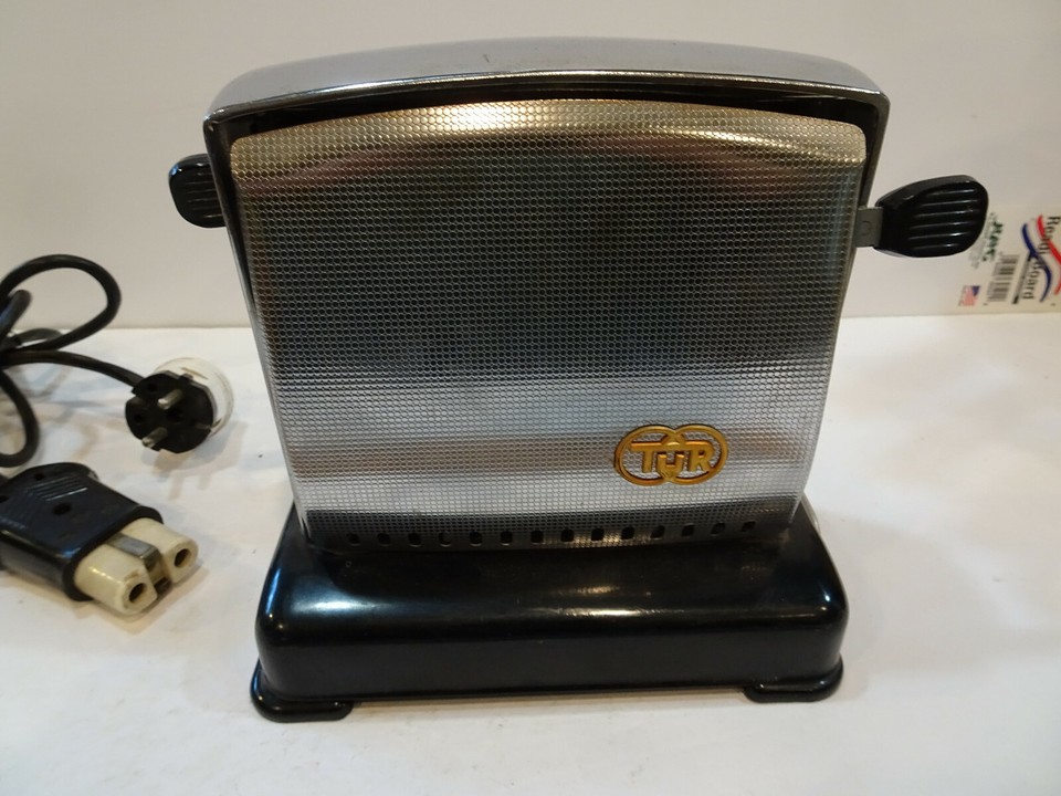 Vintage TUR Brand Chrome 2 Slice Electric Toaster Made in Germany eBay