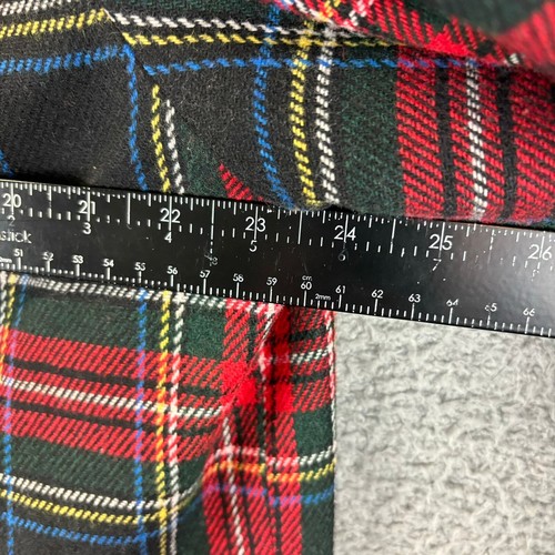 Vtg Plaid Blazer Jacket Womens 20W Wool Academia Preppy Corpcore Velvet Tartan - Picture 7 of 13