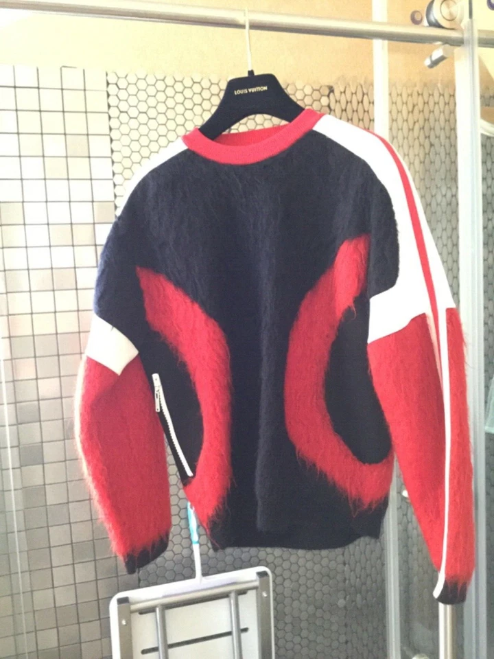 SUÉTER PESADO LOUIS VUITTON PASARELA MEZCLA LANA/MOHAIR Foto 3 de 4