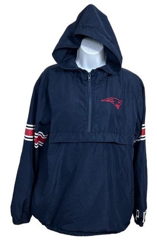 New England Patriots Victoria's Secret ROSA Sudadera con Capucha Talla Pequeña Pullover Chaqueta Azul Marino - Imagen 11 de 11
