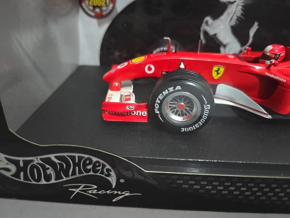 HotWheels 54643 "2002 Ferrari Premiere "M.Schumacher #1" 1:18 Sigillata - Immagine 4 di 4