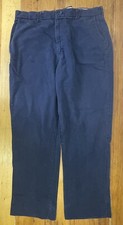 Bulwark Mens 38x31 FRC Pants Blue Preowned FRC Fire Resistant Excel