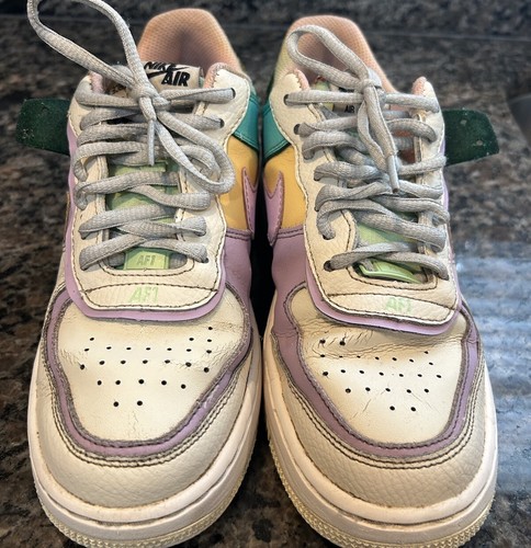 Nike Air Force 1 Shadow Pastel Colors Women’s 6.5 Shoes - Picture 4 of 5