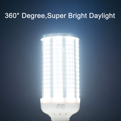 60W Led Corn Light Bulb E39 Large Mogul Base 6000Lm 6500K Cool White For Metal - Picture 5 of 7