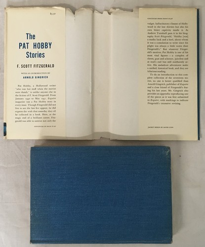 The Pat Hobby Stories by F. Scott Fitzgerald - 1962 First Edition Hardcover - Picture 4 of 9