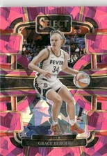 2023-24 Panini Select WNBA Pink Ice Prizm Grace Berger Indiana Fever #50