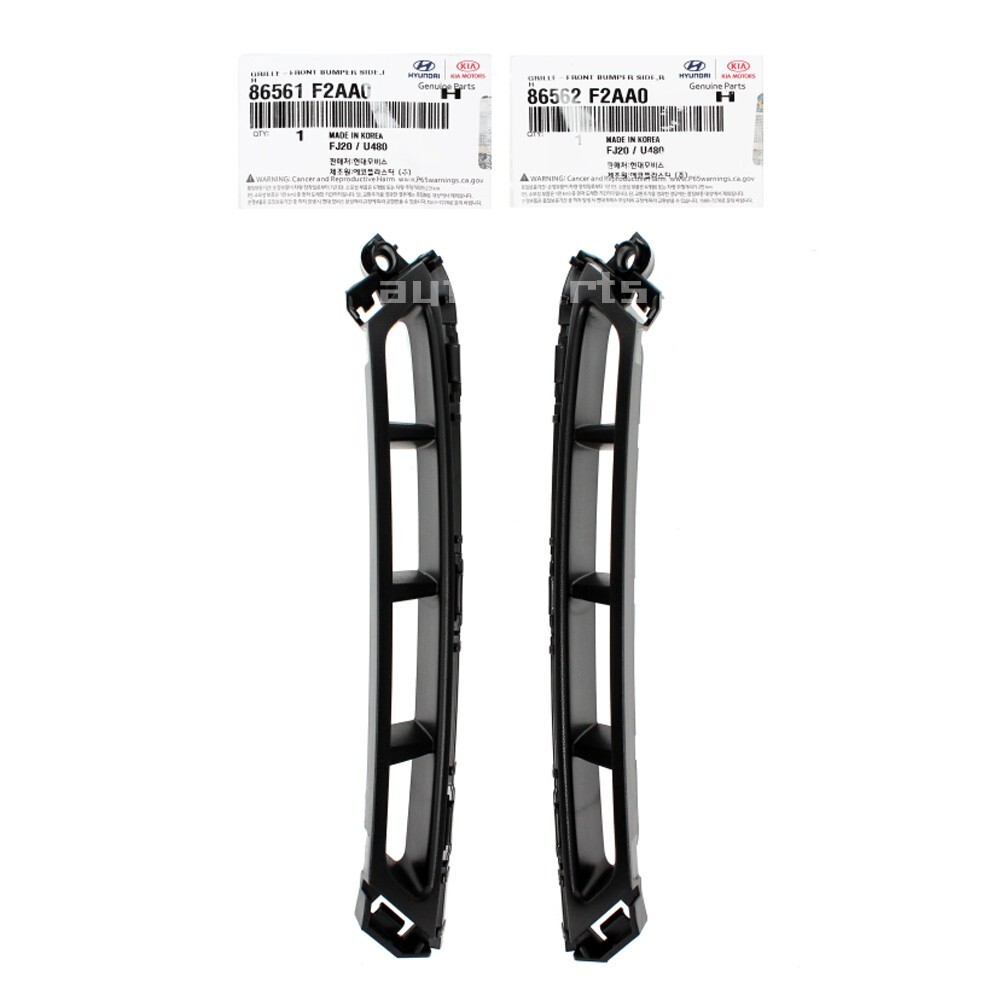 Front Bumper Air Grille Left Right 2pcs Fits Hyundai Elantra Sedan 