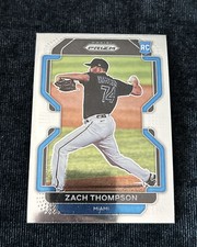 2022 Prizm Baseball #159 Zach Thompson RC Miami Marlins