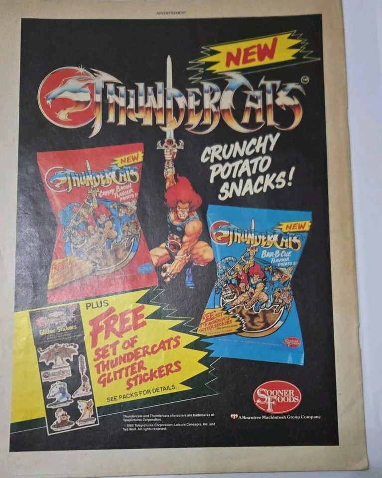 Marvel UK Comics THUNDERCATS Issue 1 1 21st March 1987 Rare First