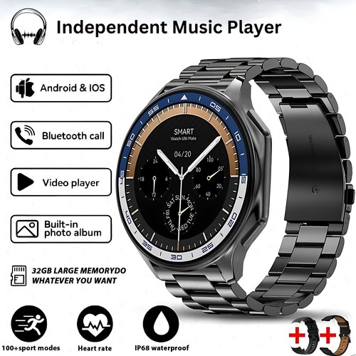 Bluetooth Calling Fitness Tracker Smart Watch Heart Rate Monitor Waterproof 2024 - 第 1/20 張圖片