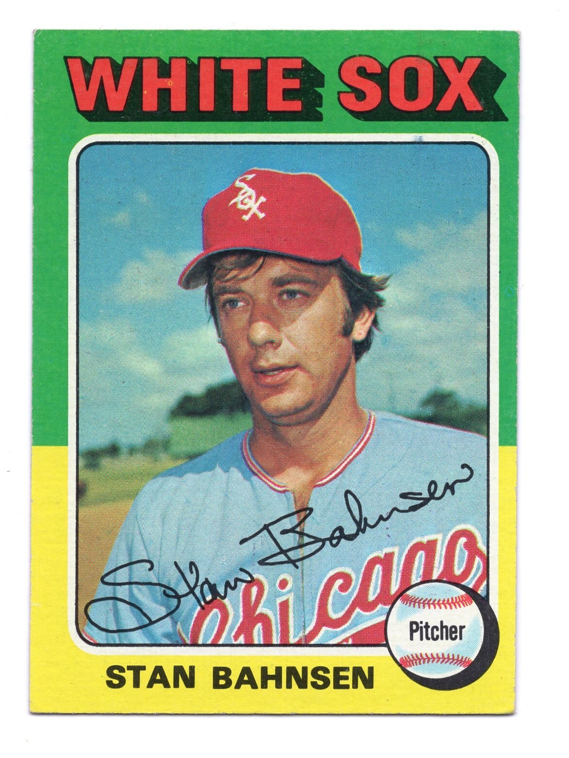 1975 Topps #161 Stan Bahnsen
