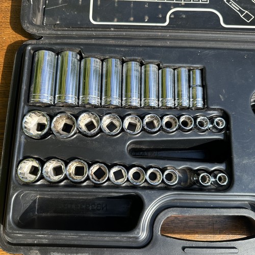 BLACKHAWK By Proto 9934 3/8” DRIVE 34 Fractional Metric Set Incomplete 31 Of 34 - Picture 3 of 13
