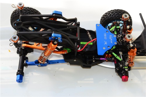 GPM Aluminum F&R Hex Adapters Set For AXIAL 1/18 Yeti Jr Score - Picture 6 of 13