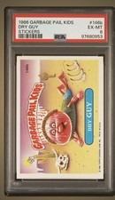 1986 GARBAGE PAIL KIDS STICKERS #146b DRY GUY SERIES 4 PSA 6 EX-MT Fresh Slab!