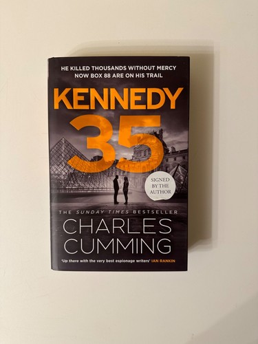 *Signiert* von Charles Cumming - Kennedy 35 - 1./1. Auflage