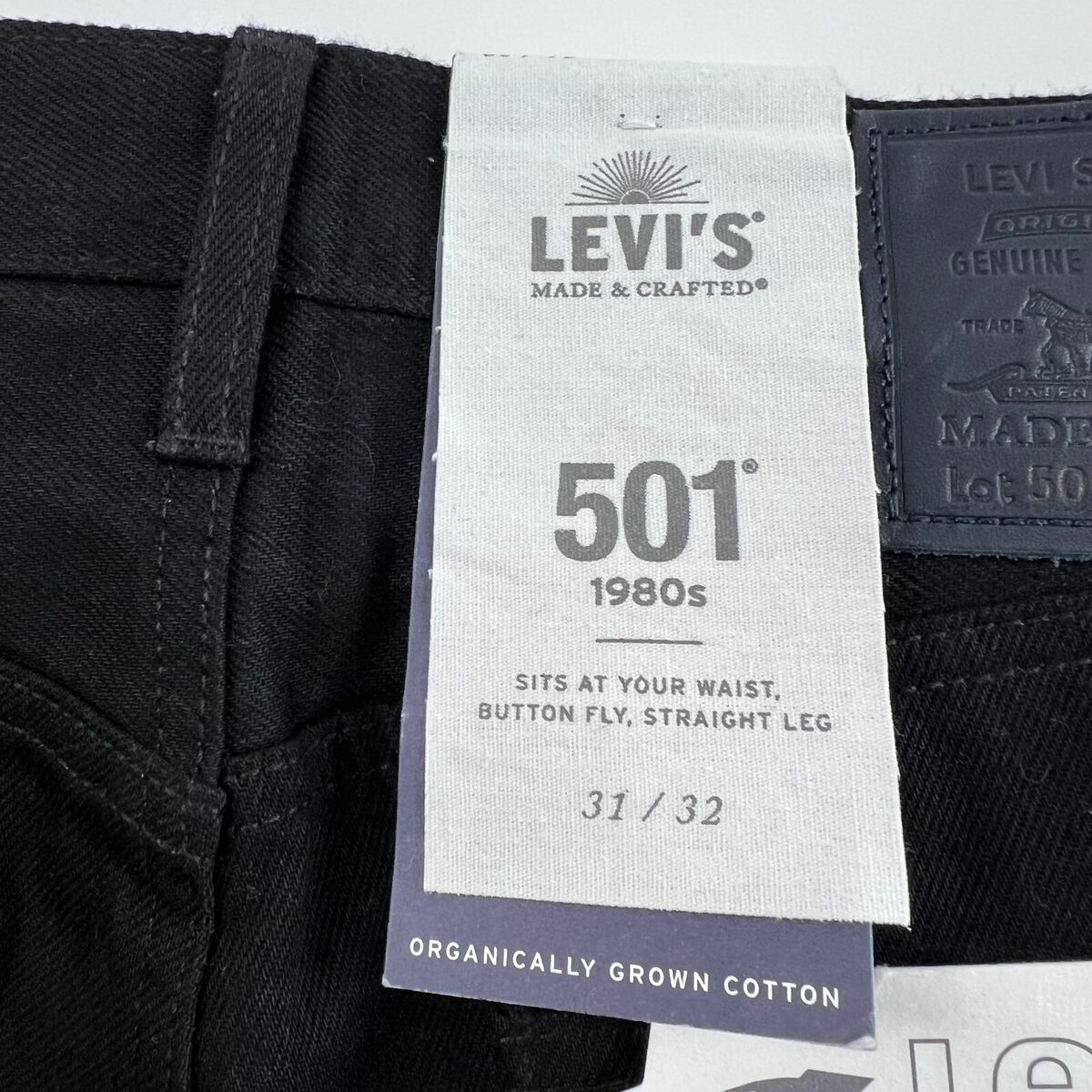 Levi's Made & Crafted Men 80s 501 Original Fit Selvedge Levi's Made & Crafted Men 80s 501 Original Fit Selvedge