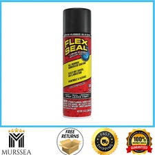 Flex Seal Black 14 oz. Aerosol Liquid Rubber Sealant Coating Sealing Cracks