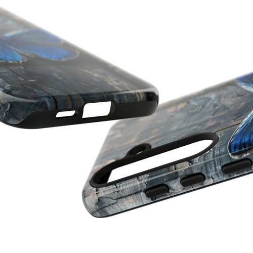 For iPhone | Samsung Galaxy | Pixel Phone Case - Blue Butterfly - 第 155/254 張圖片