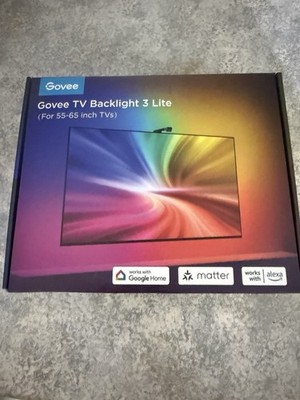 Govee TV Backlight 3 Lite w/Fish-Eye Correction Function Sync to 55-65 Inch TV