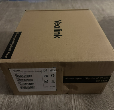 #ad #ad Yealink SIP T42S Corded IP Phone Black New in box $49.95