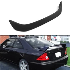 Black Trunk Spoiler Wing Fit For Honda Civic 2D 2Dr Coupe 2001 2002-2005