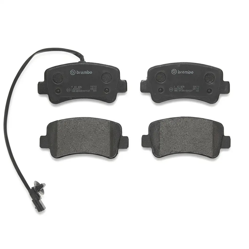BREMBO P 68 063 Bremsbeläge Hinten für Movano Master NV400 Interstar - Bild 3
